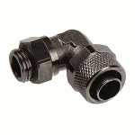 Ohne Hersteller Connection straight G1/4" 13/10mm, Black Nickel 62116