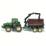 Siku Tractor with Forest Trailer S-1954