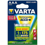 VARTA HR03/AAA, 800mAh, x4 56703101404
