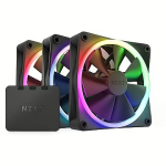 NZXT F120 RGB Triple Pack, Black RF-R12TF-B1