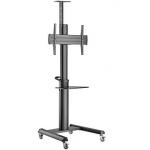 Gembird Aluminum TV floor stand with caster wheels, 37-70" TVS-70T-02