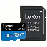 Lexar 633x, microSDXC, 128GB LMSBLPL128G-BNANG