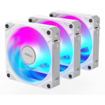 Gigabyte AORUS EZ CHAIN FAN 120 ICE, 3-Pack, White GP-ECFAN1203 ICE&nbsp;