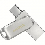 Sandisk Dual Drive Luxe, 64GB, Silver SDDDC4-064G-G46