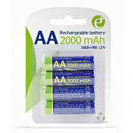 Gembird Rechargeable AA 4 pcs EG-BA-AA20R4-01