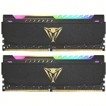 Patriot Viper Steel RGB, DDR4, 32GB, 3200MHz, CL16, Kit of 2 PVSR432G320C6K