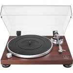 Audio-Technica Manual Belt-Drive Turntable, RCA, Wood Base AT-LPW50BT AT-LPW50BTRW