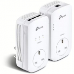 TP-LINK TL-PA8033P Powerline KIT mit Steckdose AV1300 HomePlug AV2 TL-PA8033P KIT