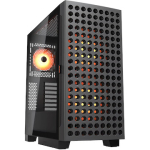 Cougar Airface Eco RGB, Tempered Glass, Black CGR-5YA2B-RGB