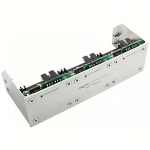 Aqua Computer Mounting plate for poweradjust 2/3 and farbwerk, Brushed Stainless Steel 53084