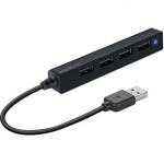 Speedlink USB hub Snappy Slim 4-port (SL-140000-BK) SL-140000-BK