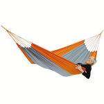 Amazonas Silk Traveller techno (orange-grey) Travel Hammock, 220x140 cm, 150 kg AZ-1030160