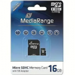 MediaRange MR958, microSDHC, 16GB, Class 10 MR958