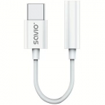 Savio USB-C to 3.5mm. 0.11m SAVIO AK-51