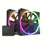 NZXT F140 RGB Twin Pack, Black RF-R14DF-B1