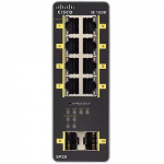 CISCO IE-1000 GUI BASED L2 POE 2 GE SFP 8 FE COPPER PORTS IE-1000-8P2S-LM