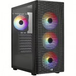 AeroCool Designer V1 RGB, Tempered Glass, Black ACCM-ES05043.11