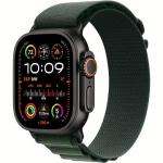 Apple Watch Ultra 2 GPS + Cellular, Titanium, Dark Green Alpine Band (M) - 49mm  MX4R3EL/A