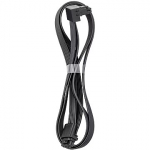CableMod Basics, C-Series Variant B, 12V-2&times;6, Angled, 600mm, Black CB-UNV-16PC-RB60K-R-SS
