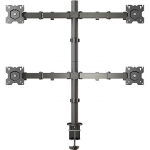 Onkron Desk Mount for Four Monitors, 13-32" D421E-B