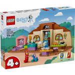 Lego Blocks Bluey 11221 School with Rusty and Bluey 11221