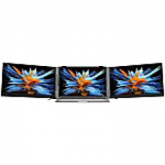 Blackview Portable monitor Blackview DCM6 Dual Screen 14inch 1920x1080 16:9 LCD 60Hz IPS 178 USB-C 3.1x3 for 13-17.3 inch laptops352.2x237.43x15.9mm Grey Black BVDCM6