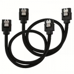 Corsair Premium Sleeved SATA 6Gbps, 30cm, Black CC-8900248