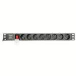 Gembird EG-PDU-014, 8 sockets, Black EG-PDU-014