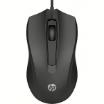 Hewlett Packard Wired Mouse 100, Black 6VY96AA#ABB
