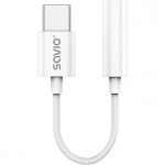 Savio USB-C to 3.5mm. 0.11m (Samsung) SAVIO AK-52