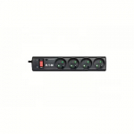 Eaton PS4F Protection Strip, 4 sockets, Black PS4F