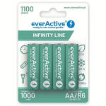 everActive Rechargable 1100mAh, x4 EVHRL6-1100