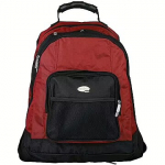 Addison 311015 Backpack, 15.6", Black/Red 311015