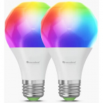 Nanoleaf Essentials Smart A60 Bulb E27 Matter WiFi 9W 900Lm RGBCW 2700-6500K, 2pcs pack | Nanoleaf Essentials Smart A60 Bulb Matter WiFi 900Lm 2700-6500K, 2pcs pack | E27 | 9 W | RGBCW N7501B02-2A60E
