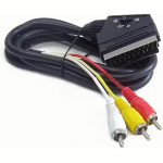 Gembird SCART to 3xRCA, In/Out, 1.8m CCV-519-001