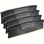 Corsair Vengeance Black, DDR5, 192GB, 5200MHz, CL38, Kit of 4 CMK192GX5M4B5200C38