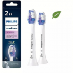 Philips toothbrush heads S2 Sensitive, soft, 2pcs, White HX6052/10
