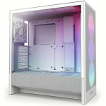NZXT H5 Flow RGB (2024), Tempered Glass, White CC-H52FW-R1