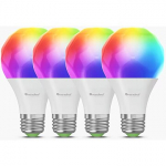 Nanoleaf Essentials Smart A60 Bulb E27 Matter WiFi 9W 900Lm RGBCW 2700-6500K, 4pcs pack | Nanoleaf Essentials Smart A60 Bulb Matter WiFi 900Lm 2700-6500K, 4pcs pack | E27 | 9 W | RGBCW N7501B02-4A60E
