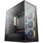 Deepcool CG580 4F V2, Tempered Glass, Black R-CG580-BKADA4-G-2