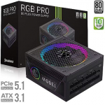 Gamemax RGB PRO 1300P, 1300W, 80PLUS Platinum, ATX 3.1, PCIe 5.1 RGB PRO 1300P
