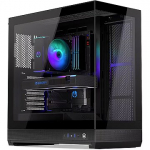 Endorfy Fishtank 6000 Flex, Tempered Glass, Black EY2A026