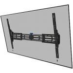 Neomounts Wall mount | WL35S-950BL19 | Tilt, Height adjustment, Width adjustment, Rotate | 55-115 " | Maximum weight (capacity) 160 kg | Black WL35S-950BL19