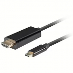 Lanberg USB-C 3.2 Gen2 to HDMI 2.0, 1.8m CA-CMHD-10CU-0018-BK