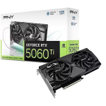 PNY Technologies GeForce RTX 5060 Ti, 16GB GDDR7, Dual Fan (DLSS 4) VCG5060T16DFXPB1