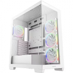 Deepcool CG580 4F V2 WH, Tempered Glass, White R-CG580-WHADA4-G-2