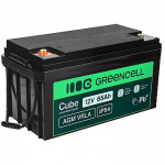 Green Cell Battery AGM VRLA 12V 65Ah IP54 AGM12V65AH-J