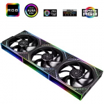 Thermalright TL-M12Q X3, 3 Pack, Black TL-M12Q-3