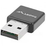Lanberg USB network card N300 2 internal antennas NC-0300-WI