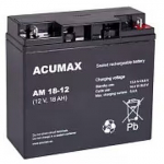 EMU BATTERY 12V 18AH VRLA/AM18-12 ACUMAX AM18-12